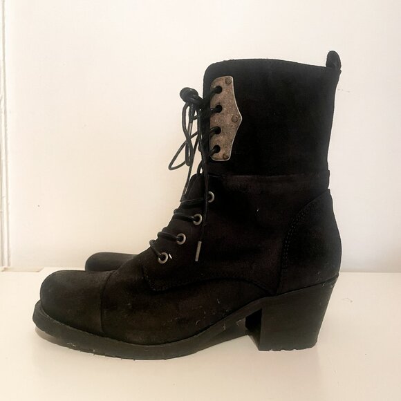 DIESEL Suede boots - Size 38 - Picture 5 of 9
